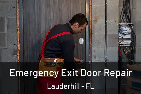 Emergency Exit Door Repair Lauderhill - FL