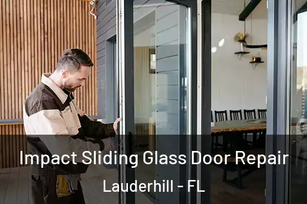 Impact Sliding Glass Door Repair Lauderhill - FL