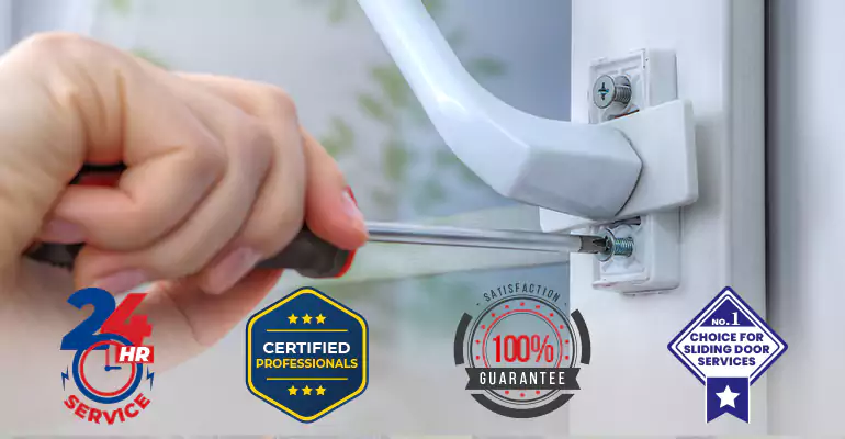 Broken Patio Door Handle Repair in Lauderhill