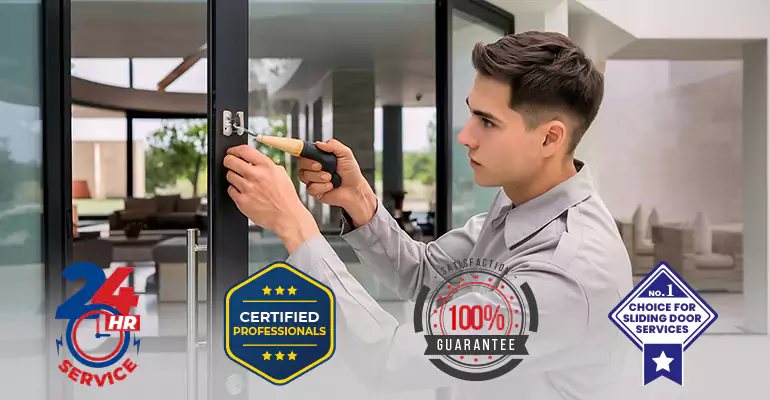 Andersen Sliding Door Latch Replacement in Lauderhill