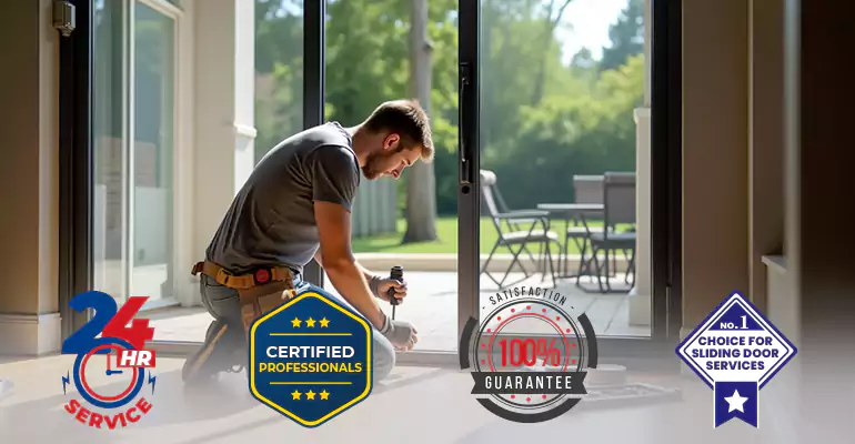 Sliding Door Strike Plate Repair in Lauderhill