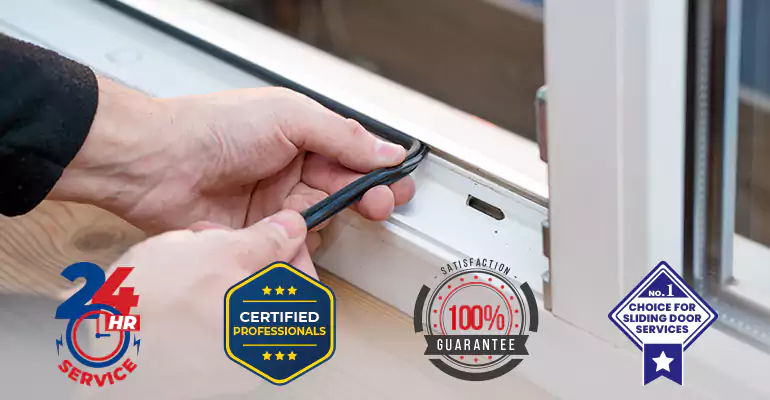 Sliding Glass Door Track Repair and Cost Estimate in Lauderhill