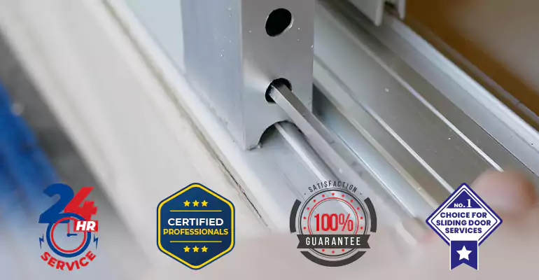 Andersen Sliding Glass Door Track Replacement in Lauderhill