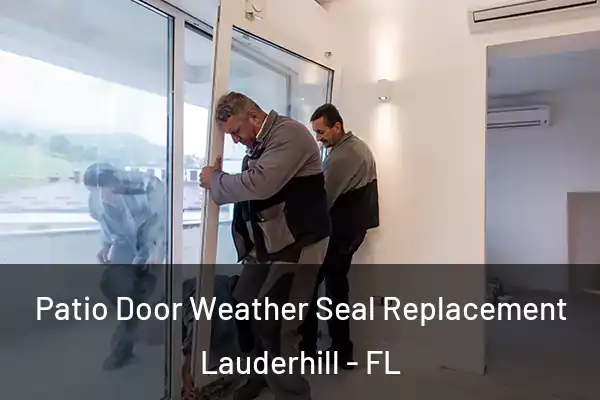 Patio Door Weather Seal Replacement Lauderhill - FL