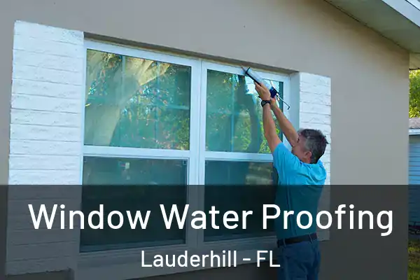 Window Water Proofing Lauderhill - FL